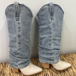 Steve Madde denim Lassy Boots